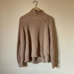 GAP - Cozy Tan Turtleneck Sweater